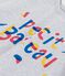 Camiseta infantil estampada de manga corta gris FUMEE CHINE