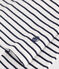 Camiseta L'ICONIQUE de algodón con cuello vuelto para mujer blanco MARSHMALLOW/azul SMOKING