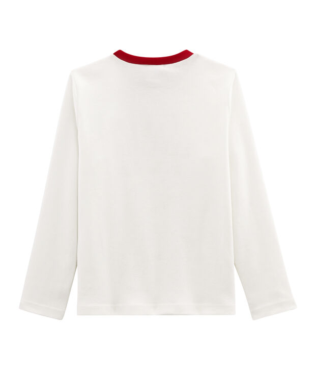 Camiseta de ni&ntilde;o blanco