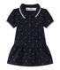 Vestido para niña de manga corta