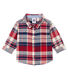 Camisa a cuadros para bebé niño