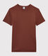 Camiseta de cuello redondo emblemática de algodón de mujer