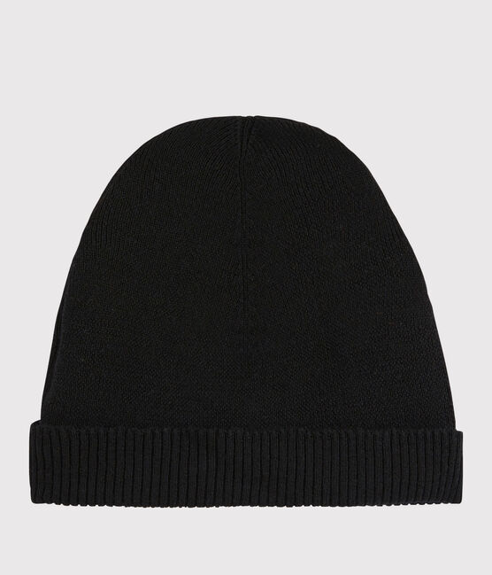 Gorro de lana de mujer negro NOIR