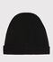 Gorro de lana de mujer negro NOIR