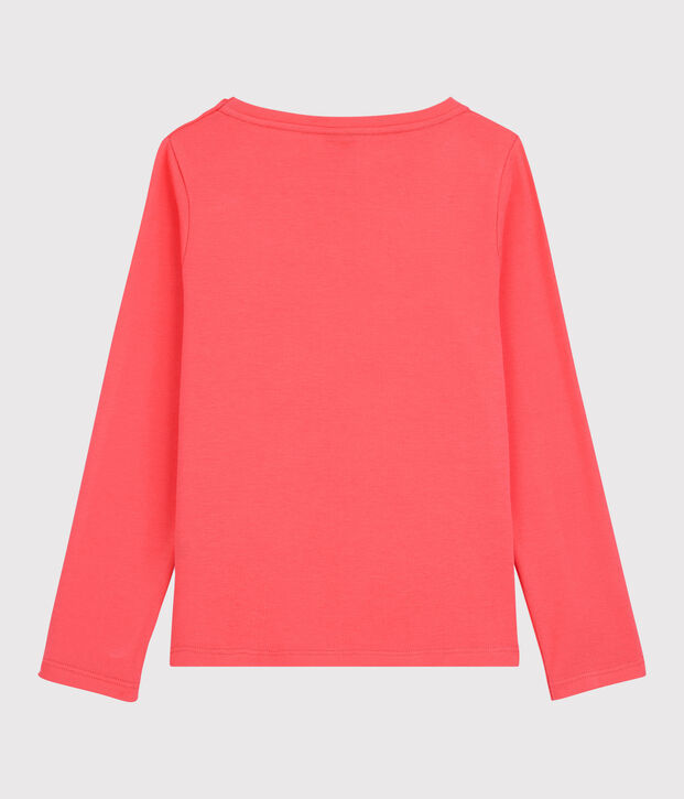 Camiseta de manga larga de algod&oacute;n de ni&ntilde;a PEACHY