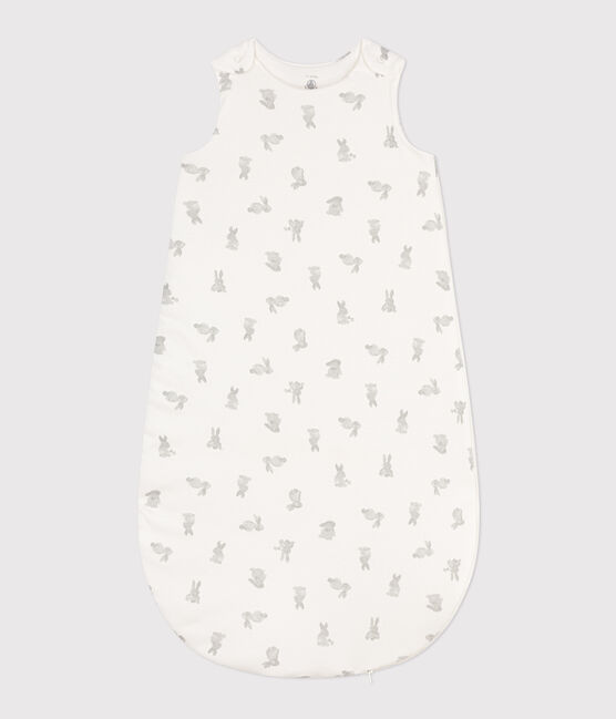 Saco de algodón con conejos TOG 2 blanco MARSHMALLOW/gris GRIS