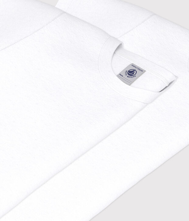 Lote de 2 camisetas de manga corta blancas de ni&ntilde;o multicolor