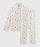 Pijama de sarga para niño blanco MARSHMALLOW/blanco MULTICO