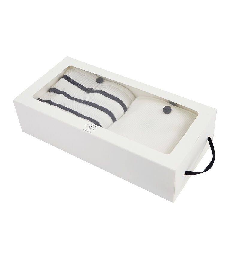 Lote de 2 braguitas de cintura alta para mujer multicolor