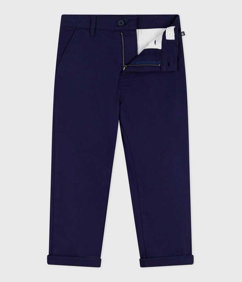 Pantal&oacute;n infantil de algod&oacute;n azul