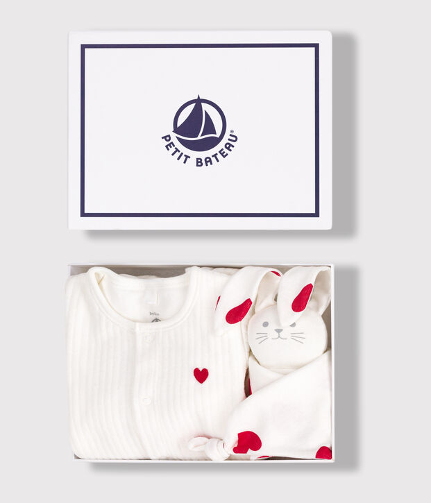 Conjunto regalo de nacimiento de terciopelo multicolor