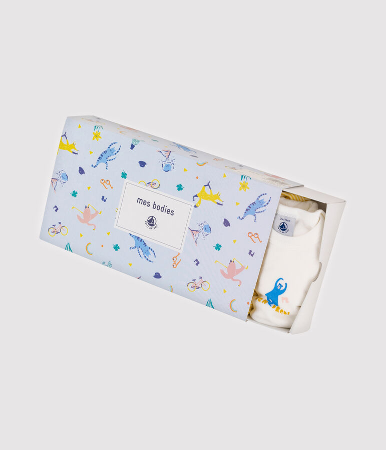 Juego de 5 bodis de manga larga para beb&eacute; ni&ntilde;o variante 1