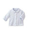 Unisex baby padded reversible milleraies jacket  azul FRAICHEUR/blanco ECUME