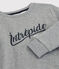 Sudadera de muletón de niño gris SUBWAY CHINE
