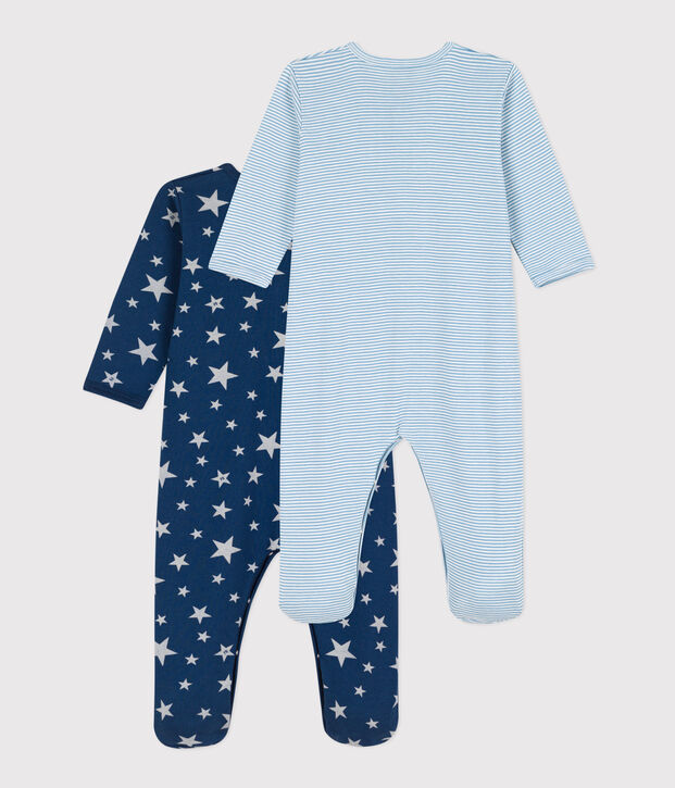 Juego de 2 pijamas para beb&eacute; multicolor