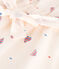 Vestido infantil de algodón sin mangas con corazones blanco AVALANCHE/ MULTICO