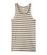 Camiseta de mujer en canalé original de rayas