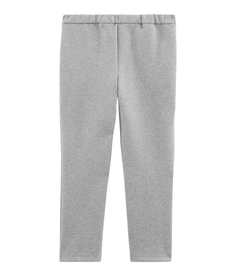 Pantal&oacute;n de malla para ni&ntilde;a gris