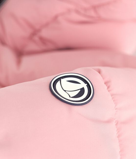 Plumífero infantil liso rosa CHARME