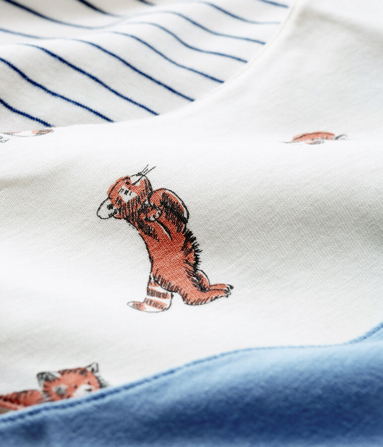 Tr&iacute;o de baberos de punto para beb&eacute; ni&ntilde;o multicolor