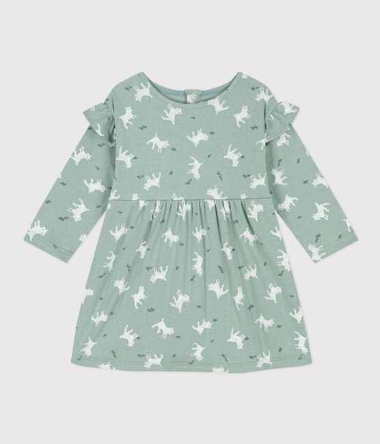 Vestido de manga larga estampado de túbico para bebé PAUL/ MULTICO