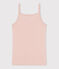 Camiseta de tirantes L'ICONIQUE de algodón de mujer rosa SALINE