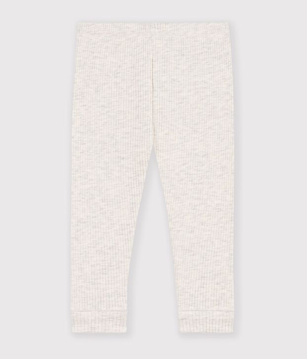 Leggings lisos de algod&oacute;n para beb&eacute; MONTELIMAR CHINE