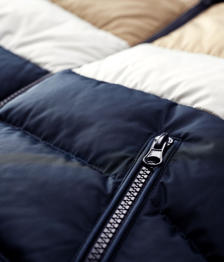 Plumas de ni&ntilde;o azul/multicolor