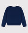 Sudadera de algodón de mujer azul MEDIEVAL