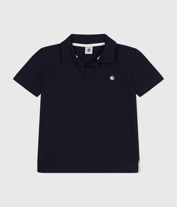 Polo de manga corta de algod&oacute;n para ni&ntilde;o SMOKING