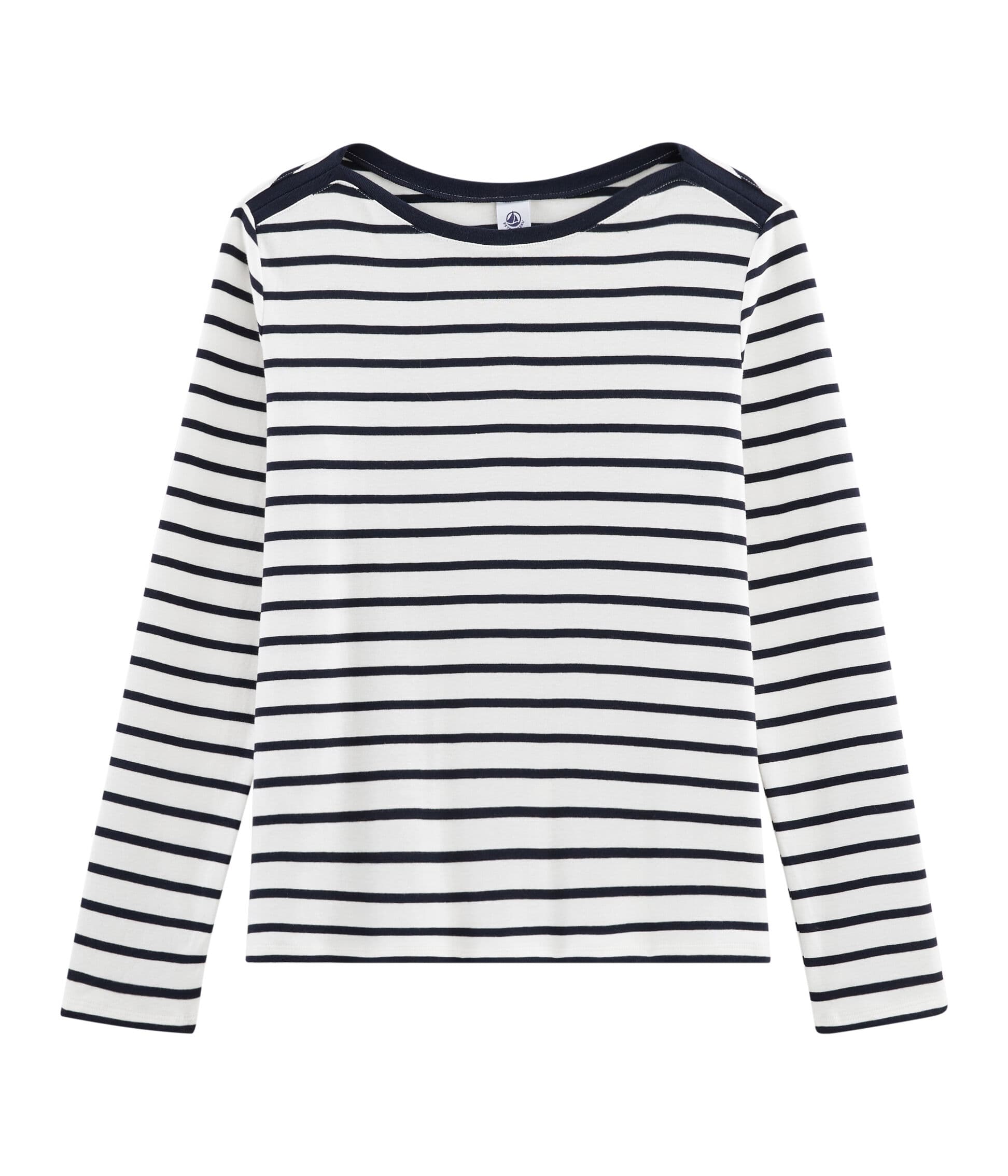 Camiseta marinera de mujer | Petit Bateau