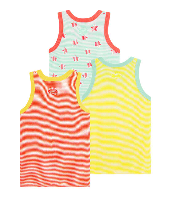 Trío de camisetas de tirantes para niño variante 1