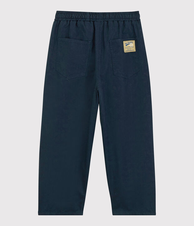 Pantal&oacute;n c&oacute;modo de sarga de algod&oacute;n para ni&ntilde;o SMOKING