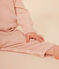 Pijama sin pies de algodón para bebé rosa SALINE
