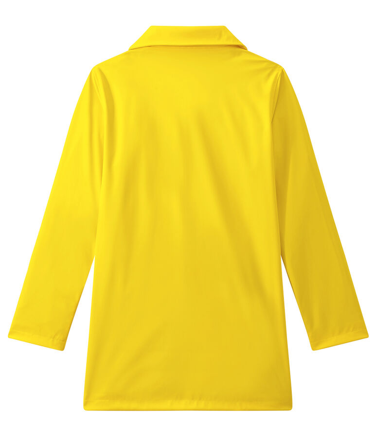 Chubasquero con forma de abrigo para mujer JAUNE