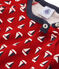 Camiseta estampada para bebé niño. beige COQUILLE/rojo TERKUIT/ MULTICO