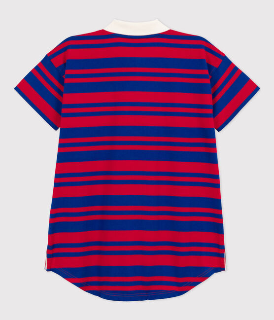 Vestido de manga corta de algodón a rayas para niña PERSE/ PEPS