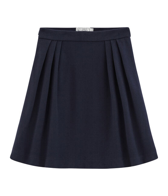 Falda acampanada para mujer azul SMOKING