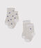 Juego de 2 pares de calcetines para bebé variante 1
