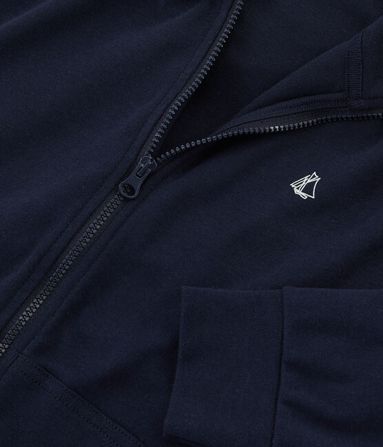 Sudadera infantil para niño azul SMOKING