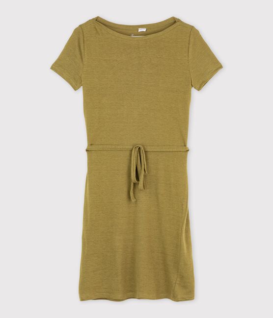 Vestido de lino para mujer marron AMARANTHA
