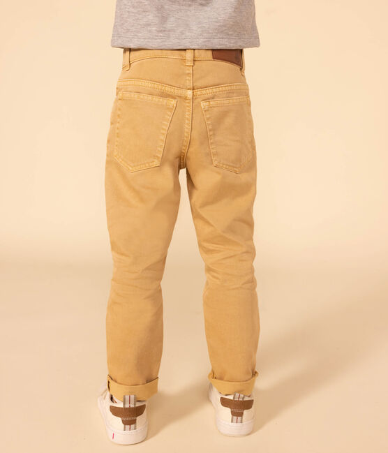 Pantalón vaquero para niño beige TOURONE