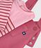 Conjunto de regalo de algod&oacute;n para beb&eacute;: camiseta y peto multicolor