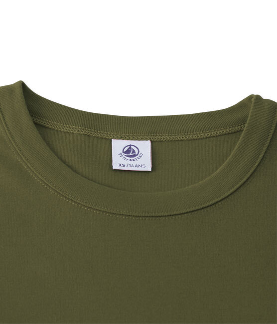 Camiseta de manga larga para mujer verde CROCODILE