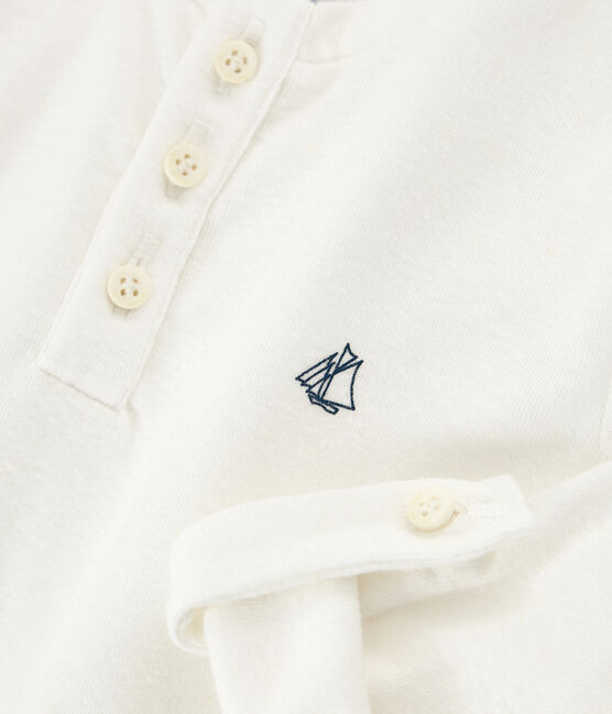 Camiseta de niño blanco MARSHMALLOW