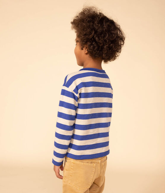 Camiseta de algodón de manga larga de niño NEWBLEU/ MASTOC