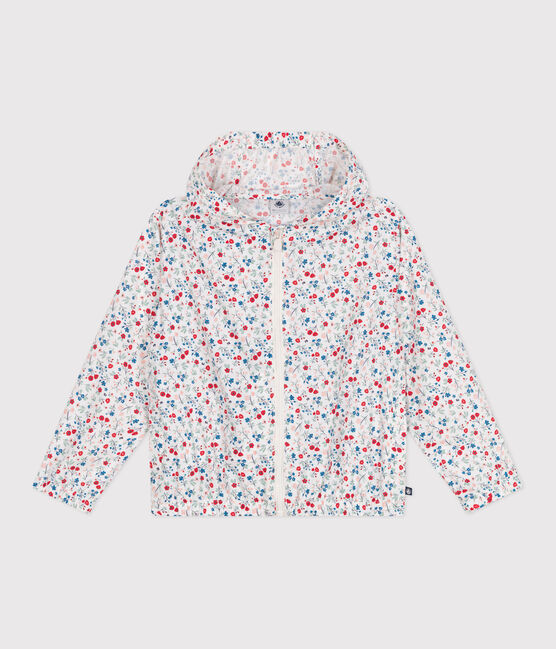 Cortavientos infantil ultraligero blanco MARSHMALLOW/blanco MULTICO