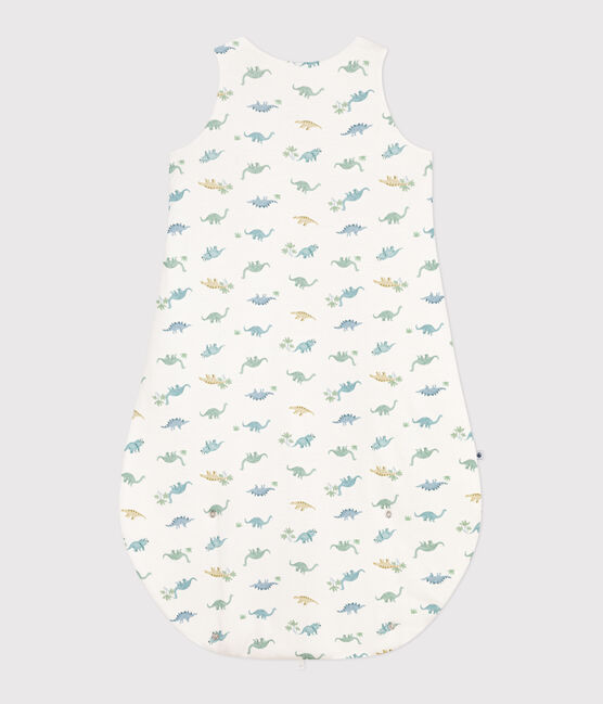 Saco de algodón con dinosaurios para bebé TOG 2 blanco MARSHMALLOW/blanco MULTICO