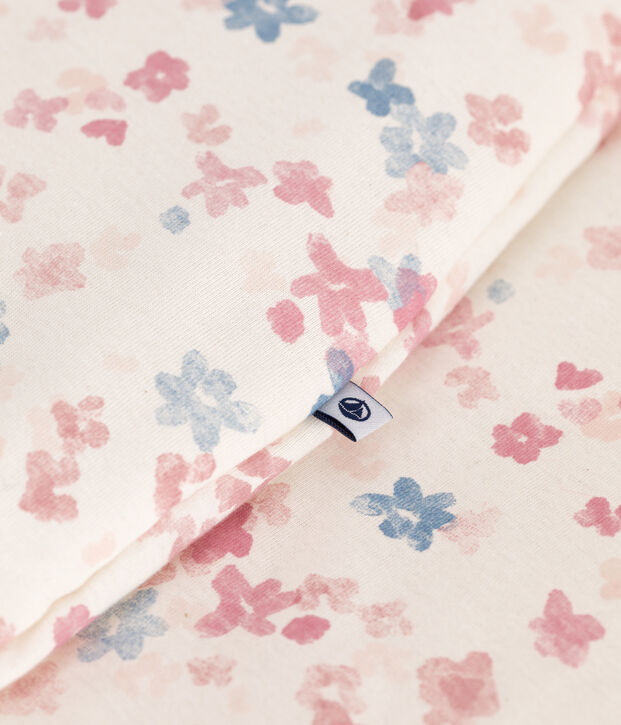 Saco para beb&eacute; de algod&oacute;n con estampado de flores TOG 2 crudo/multicolor