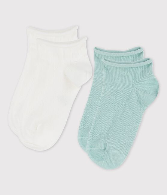Juego de 2 pares de calcetines de niña variante 2